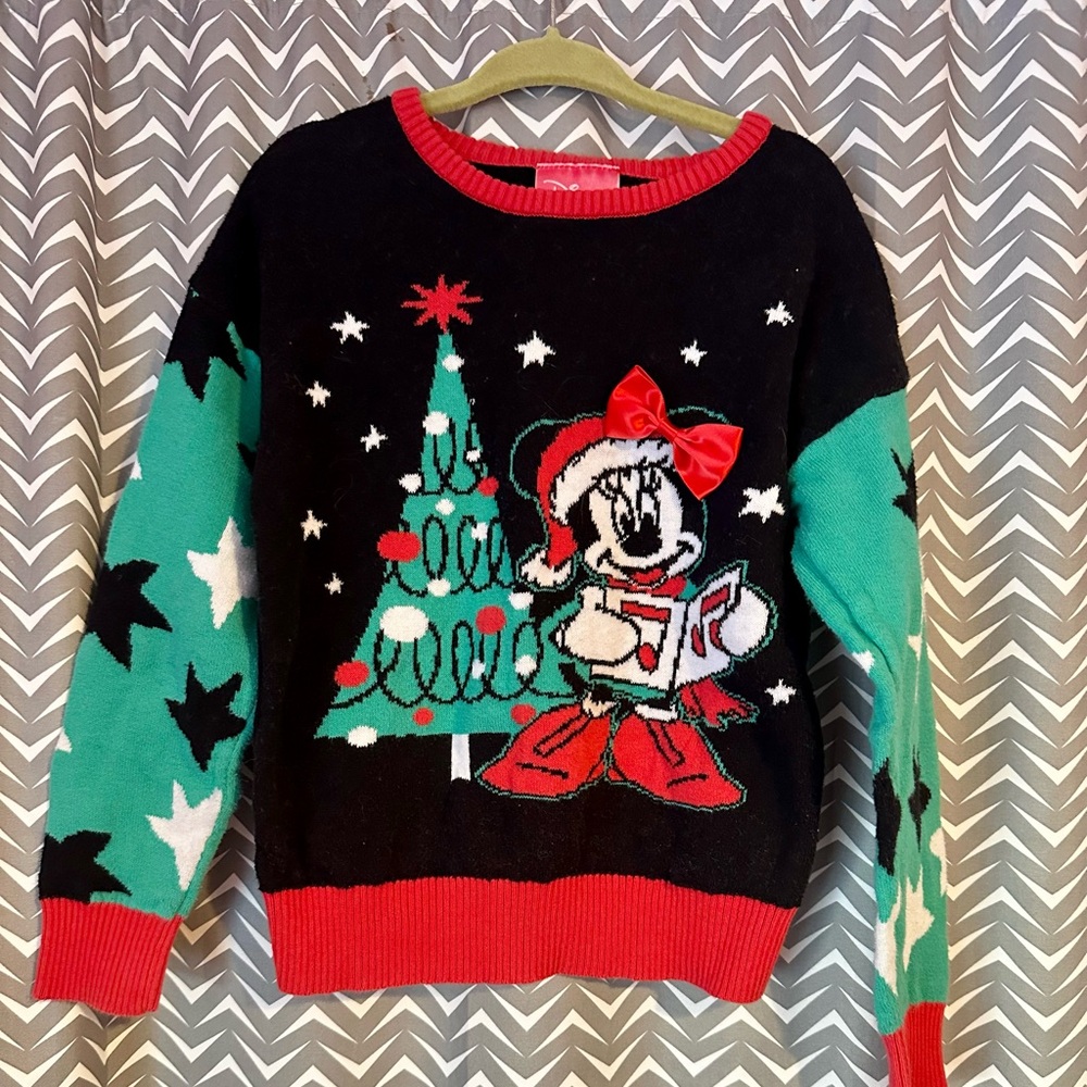Disney | Holiday Minnie Mouse Sweater, size 5t.